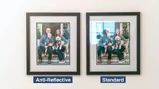 Anti-Reflective and Standard Glass: Side by Side Comparison