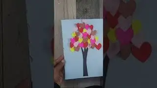 Paper love tree #shorts #ytshorts #viral
