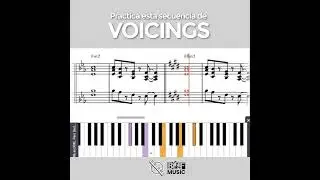 Ejercicio completo de voicings menores en todas las tonalidades