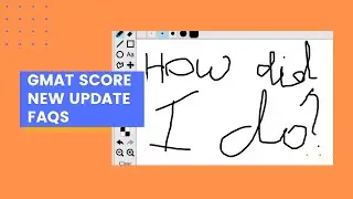 GMAT Score Reveal | NEW GMAT ONLINE UPDATES!