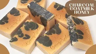 Acne Soap How To | Goatmilk Charcoal Honey Soap