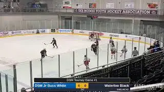 DSM Jr Bucs White @ Waterloo Black (2025.12.12)