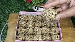 बिना चीनी - बिना गुड़ के सबसे सेहतमंद ड्राई फ्रूट लड्डू | No Sugar No Jaggery Dry FruitLaddu Recipe