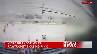 Video from hockey game livestream show moments of shooting