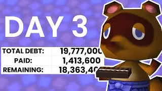 Paying Every Debt in Every Animal Crossing Game! (Day 3)