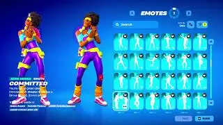 Amari ALL ICON SERIES DANCES in FORTNITE!