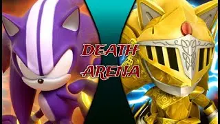 DARKSPINE SONIC vs EXCALIBUR SONIC! (Sonic The Hedgehog Battle) - DEATH ARENA S4 EP2