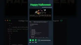 halloween #frontend #programacao #css #html #javascript