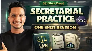 🔴SECRETARIAL PRACTICE || DAY 2 ||CLASS 12 || MH STATE BOARD || BY PARAG FISKE 🔥🔥