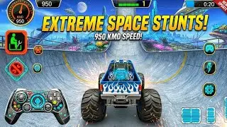 IMPOSSIBLE Mega Ramp Monster Truck Stunts 😱🔥| BeamNG Extreme Crashes & Insane Jumps Android Gameplay