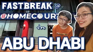 FASTBREAK AT HOMECOURT (Buffet, Filipino, Japanese Food) | Filipino Life in Abu Dhabi | Food Vlog