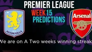 Premier league week 15 predictions and betting tips #footballpredictions#arsenal#chelsea#newcastle