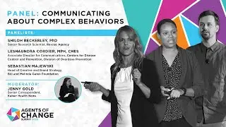 Communicating about Complex Behaviors | Agents of Change Summit 2020