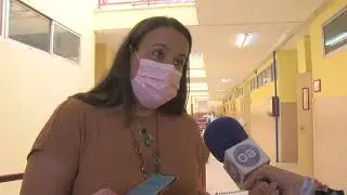 Los alumnos del programa “Pint@ 2021” pintan las aulas del CEIP Mediterráneo