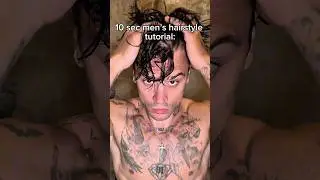10 sec men&rsquo;s hairstyle tutorial🧏🏻&zwj;♂️💀#tutorial #hairstyle #stepbystep #tips #guide #shelove