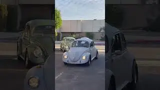 Two High HP beetles side by side #automobile #mechanic #car #racing #vwcentral #hotvw #magazine #bug