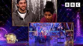 Now this is how you dance on a table at Blackpool, go Ashley Roberts! ✨ BBC Strictly 2025