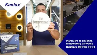 Plafoniera ze zmienną temperaturą barwową | Kanlux BENO ECO
