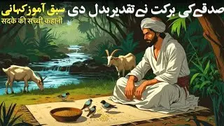 Sadqi Ne Qismat Badal De | Sadqa deni ki Barkat | Urdu Moral story | Hindi kahaniya