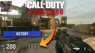 Call of Duty Vanguard: Clutch win on NEW map Fortress (No Commentary)