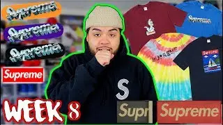 Supreme SS20 Week 8 SPRING TEES | FULL DROPLIST RESELL?!