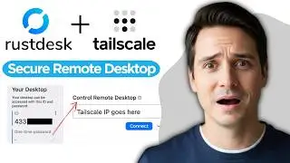 How to Use RustDesk with Tailscale VPN for Secure Remote Desktop (2026 Full Guide)