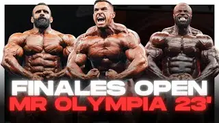 DEREK LUNSFORD VS HADI CHOOPAN || FINALES OPEN MR OLYMPIA 2023
