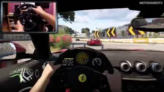 Forza Horizon 2 - Ferrari F12berlinetta Gameplay [Logitech G920 WheelCam]