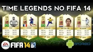 FIFA 14 - TIME LEGENDS GAMEPLAY!!!