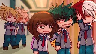 "i like you.. i said i like you! 😢“ but a bit different | bakudeku | gacha trend