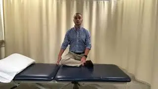 No band hip joint mobilization explained by physical therapist