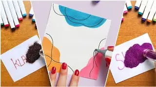 Comment Your Name | Satisfying ASMR Writing | BTS Kpop Painting Art #zarmeenasmeerart #shorts #asmrs