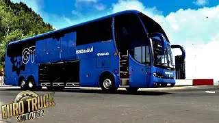 G6 Scania LD 1550 Turismo nas Cataratas do Igua&ccedil;u na #espressodosul Ets2 1.46