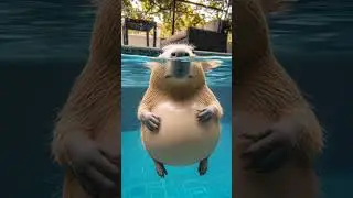 As&iacute; se ba&ntilde;an los #capibara 😂 #shots #humor