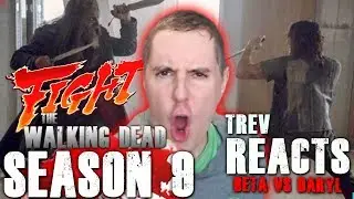 Trev Reacts to the Daryl vs Beta Fight & Pregnant Michonne Pics!