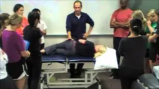 Localized Lumbar Mobilization (Grade V) - Hypermobile Patient