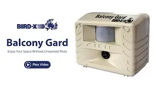 Bird-X Balcony Gard Product Video