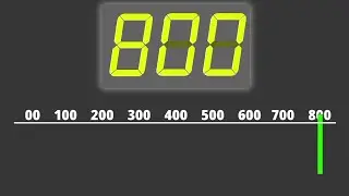 800 Seconds Countdown (Centimeters for ruler from 800 cm to 0 cm) Remix MainMenu(feat BBC Countdown)