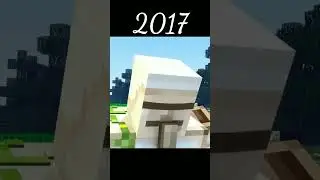 Iron Golem Evolution Minecraft😱#minecraft #irongolem #minecraftshorts #shorts #youtubeshorts