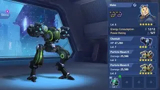 {MECH ARENA} Cheetah + Particle Beam 6 🐆 is it OP? 🤔