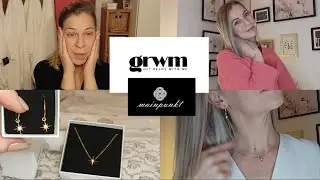 GRWM -  Abendmakeup NUDE & Elegantes Outfit | Mainpunkt Schmuck | Eritreische K&uuml;che 🥘