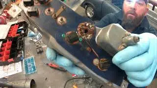 Installing a Kwik Wire harness in a 1966 AMC Rambler. Ray's rusty Rambler Part 6
