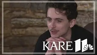 Timothee Chalamet in Minneapolis for movie screening