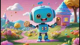 Naughty Robot Hid the Cookies | English Nursery Rhyme | Kids Songs | Baby Music