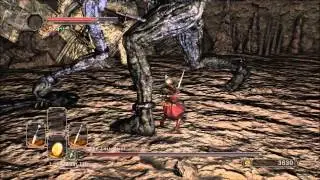 Dark Souls 2 - The Last Giant boss fight