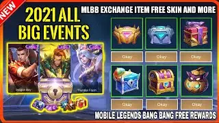 BIG ALL EVENTS COMING THIS 2021 GET FREE EXCLUSIVE SKIN AND MORE IN MOBILE LEGENDS