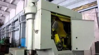 Gear shaper STANKO 5B150 view inside working