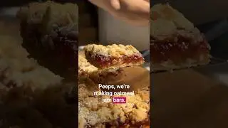 Oatmeal Jam Bars