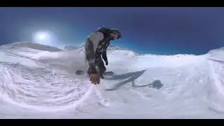 Snowboarding Chamonix with R&eacute;mi - 360&ordm; Video