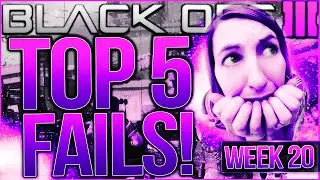Call of Duty Black Ops 3 - Top 5 FAILS of the Week #20 - CRAZY INVINCIBLE GLITCH!! (BO3 Top 5 Fails)